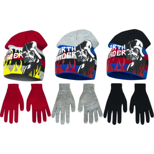 Star Wars Darth Vader muts en handschoenen set