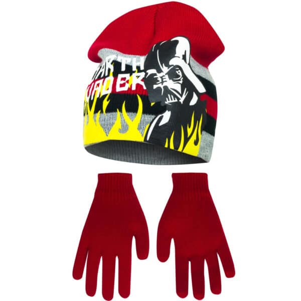 Star Wars Darth Vader muts en handschoenen set - Afbeelding 3